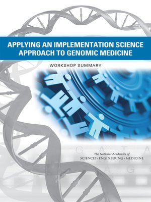 cover image of Applying an Implementation Science Approach to Genomic Medicine